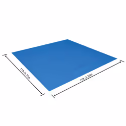 Bestway Toile de protection du sol pour piscines hors sol et spas de 3,05 m - Vue supplémentaire 8