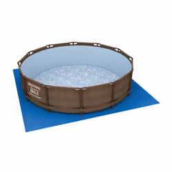 Bestway Toile de protection du sol pour piscines hors sol et spas de 3,66 m