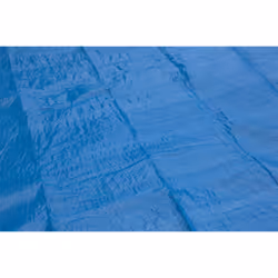 Bestway Toile de protection du sol pour piscines hors sol et spas de 4,57 m, Bâche de sol, Bleu, Polyéthylène, Piscine hors-s ...