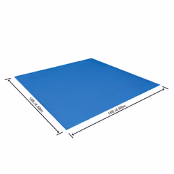 Bestway Toile de protection du sol pour piscines hors sol et spas de 4,57 m - Vue supplémentaire 12