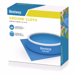 Bestway Toile de protection du sol pour piscines hors sol et spas de 4,57 m - Vue supplémentaire 13