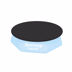 Bestway Bâche ronde pour piscine hors sol à anneau gonflable Fast Set™ de 2,40 m