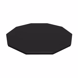 Bestway Bâche ronde pour piscine hors sol de 3,05 m, Bâche de piscine, Piscine hors-sol, Rond, Noir, PVC, Polypropylène (PP), ...