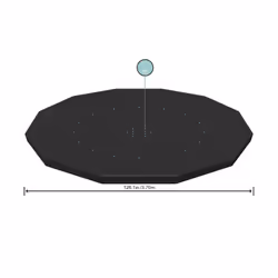 Bestway Bâche ronde pour piscine hors sol de 3,66 m - Vue supplémentaire 8