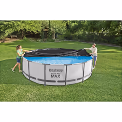 Bestway Bâche ronde pour piscine hors sol de 4,57 m - Vue supplémentaire 5