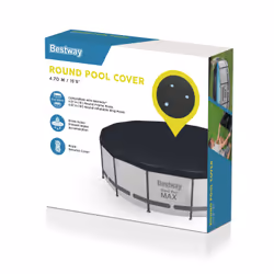 Bestway Bâche ronde pour piscine hors sol de 4,57 m - Vue supplémentaire 9