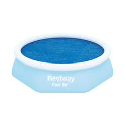 Bestway Bâche solaire ronde pour piscine hors sol à anneau gonflable Fast Set™ de 2,44 m