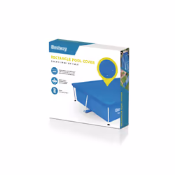 Bestway Bâche de piscine rectangulaire pour piscines hors sol de 2,59 m x 1,70 m