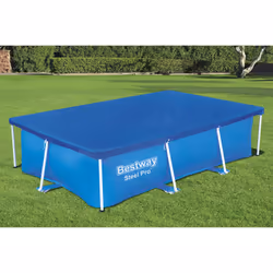Bestway Bâche de piscine rectangulaire pour piscines hors sol de 2,59 m x 1,70 m