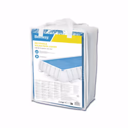Bestway Bâche solaire rectangulaire pour piscines hors sol de 6,40 m et 7,32 m