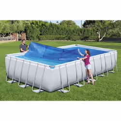 Bestway Bâche solaire rectangulaire pour piscines hors sol de 6,40 m et 7,32 m - Vue supplémentaire 4