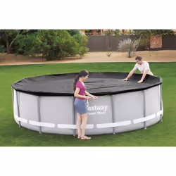 Bestway Bâche ronde pour piscine hors sol de 4,27 m - Vue supplémentaire 11