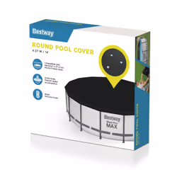 Bestway Bâche ronde pour piscine hors sol de 4,27 m - Vue supplémentaire 5