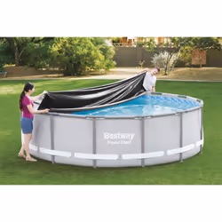 Bestway Bâche ronde pour piscine hors sol de 4,27 m - Vue supplémentaire 8