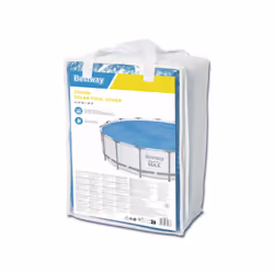 Bestway Bâche solaire ronde pour piscine hors sol de 4,57 m et 4,88 m