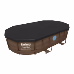 Bestway Bâche de piscine ovale pour piscines hors sol de 4,27 m x 2,50 m - Vue supplémentaire 4