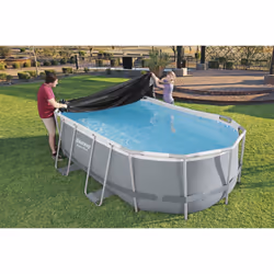 Bestway Bâche de piscine ovale pour piscines hors sol de 4,27 m x 2,50 m - Vue supplémentaire 7