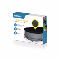 Bestway Bâche de piscine ovale pour piscines hors sol de 4,27 m x 2,50 m - Vue supplémentaire 9