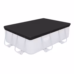 Bestway Bâche de piscine rectangulaire pour piscines hors sol de 2,82 m x 1,96 m, Bâche de piscine, Piscine hors-sol, Rectang ...