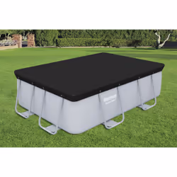 Bestway Bâche de piscine rectangulaire pour piscines hors sol de 2,82 m x 1,96 m