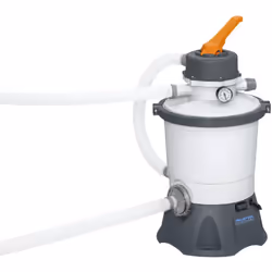 Filtre à sable : - Pour piscines de 1100 à 16 000 L - 3,028 m3/h - Pompe 85 watts AC220-240V - Pré-filtre intégré - Manomètre ...