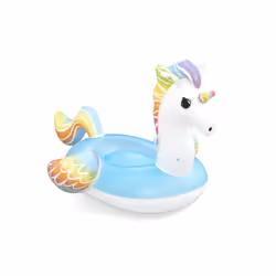 Bestway Bouée XXL à chevaucher licorne 2,24 x 1,64 m, Multicolore, Bouée à chevaucher, Image, PVC, Garçon/Fille, 1 kg
