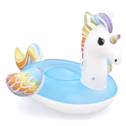 Bestway Bouée à chevaucher Fantasy Unicorn pour enfants 1,55 x 1,19 m