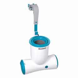 Bestway Pompe de filtration et skimmer Skimatic 3 974 L, Skimmer filter pump, Turquoise, Blanc, ABS, Polyéthylène, Polypropyl ...