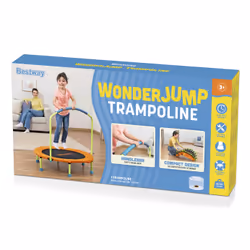 Bestway Trampoline d'intérieur pour enfants et adolescents WonderJump 91 cm - Vue supplémentaire 7