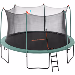 Bestway Trampoline extérieur pour enfants Xtreme Air 4,27 m, Trampoline suspendu, Rond, 113 kg, 6 an(s), Filet de sécurité, A ...