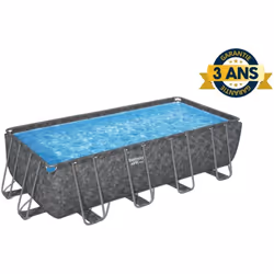 Transformez votre jardin en oasis de baignade avec le kit piscine hors sol Bestway® APX 365™, innovant et utilisable toute l’ ...