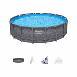 Présentation du Produit Le kit piscine hors sol tubulaire BESTWAY - APX 365™ est conçu pour transformer votre jardin en un vé ...