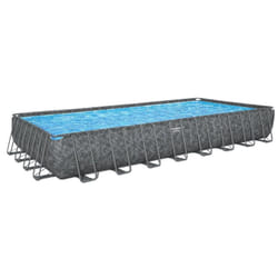 Bestway - Piscine tubulaire rectangulaire apx 365 9,56 x 4,88 x 1,32 m + Filtration + Accessoires