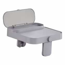 Bestway Lay-Z-Spa Plateau pour accessoires 4-en-1 pour spa gonflable, Support/porte gobelet, Bestway, Gris, Acrylonitrile-But ...