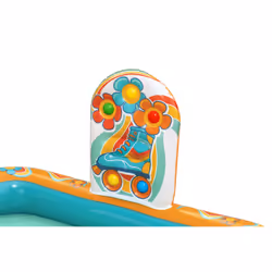 Bestway Aire de jeux et piscine gonflable pour enfants Retro Groove 1,93 m x 1,52 m x 74 cm - Vue supplémentaire 7
