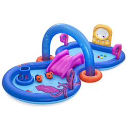 Bestway Aire de jeux gonflable avec piscine pour enfants Sea Odyssey 3,30 m x 1,88 m x 1,17 m