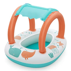 Bestway Bouée culotte pour bébé avec parasol Comfort Plush