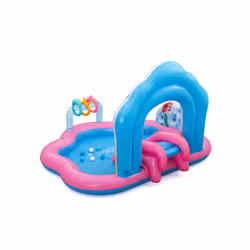 Bestway Disney Aire de jeux pour enfants avec pataugeoire gonflable Princess Enchanted Palace 2,21 m x 1,93 m x 1,40 m - Vue supplémentaire 7