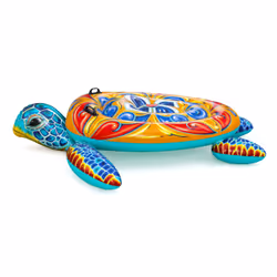 Bestway Bouée à chevaucher pour enfants Mediterranean Turtle 1,83 m x 1,73 m - Vue supplémentaire 4