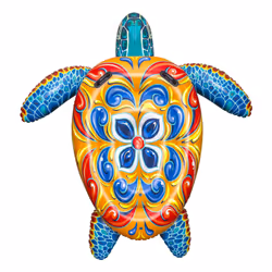 Bestway Bouée à chevaucher pour enfants Mediterranean Turtle 1,83 m x 1,73 m - Vue supplémentaire 5