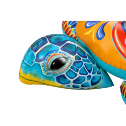 Bestway Bouée à chevaucher pour enfants Mediterranean Turtle 1,83 m x 1,73 m - Vue supplémentaire 8