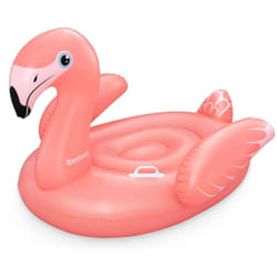 Bestway Bouée à chevaucher pour enfants Fancy Flamingo 1,38 x 1,07 m