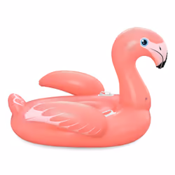 Bestway Bouée à chevaucher flamant rose Flamenco pour adultes 1,68 m x 1,20 m