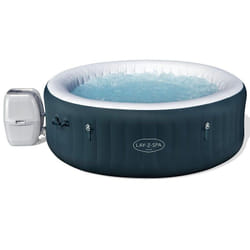 Bestway - Spa gonflable Lay-Z-Spa Miami - 140 airjets - 196 x 66 cm - 4 a 6 places - Rond (couverture, cartouche, diffuseur)