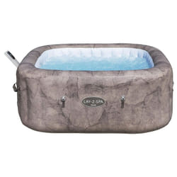 Bestway - Spa gonflable carré Lay-Z-Spa Rome 4-6 personnes