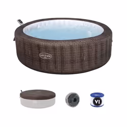 Présentation du Spa Gonflable Lay-Z-Spa Bali Le spa gonflable Lay-Z-Spa Bali de BESTWAY est conçu pour offrir une expérience  ...