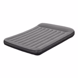 Bestway Matelas gonflable 2 places Queen Tritech avec pompe USB intégrée 2,03 m x 1,52 m x 30 cm, Double matelas, Taille Quee ...