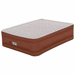 Bestway AlwayzAire Matelas gonflable Fortech 2 places avec double pompe électrique intégrée Comfort Choice+ 2,03 m x 1,52 m x ...