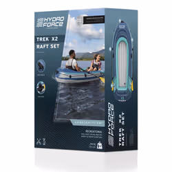 Bestway Hydro Force Canot gonflable Trek X2 pour 2 personnes 2,32 m - Vue supplémentaire 5
