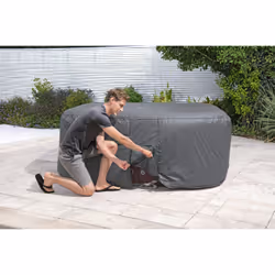 Bestway Lay-Z-Spa Couverture thermique EnergySense pour spa carré 2,01 m x 2,01 m x 80 cm - Vue supplémentaire 5